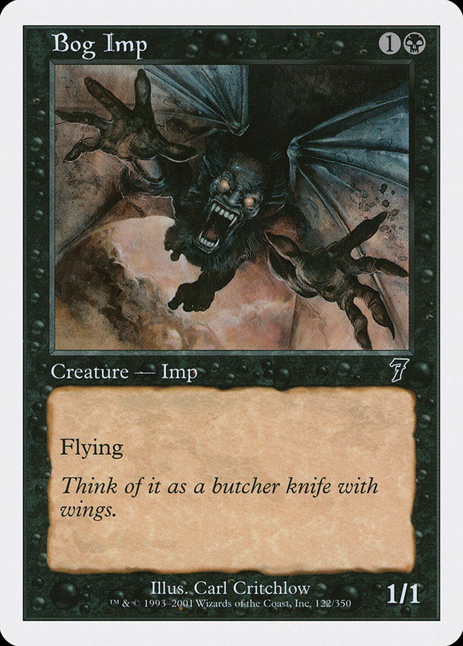 Diabrete do Pântano / Bog Imp - Magic: The Gathering - MoxLand