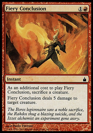 Conclusão Flamejante / Fiery Conclusion - Magic: The Gathering - MoxLand