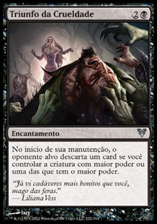 Triunfo da Crueldade / Triumph of Cruelty - Magic: The Gathering - MoxLand