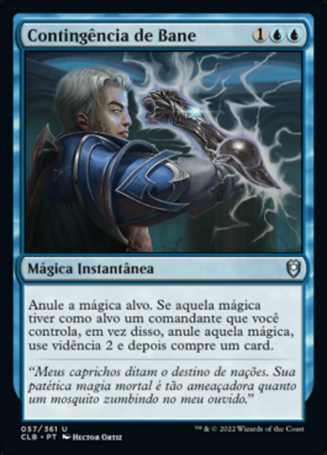 Contingência de Bane / Bane's Contingency - Magic: The Gathering - MoxLand