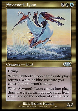 Alca de Dentes Serrilhados / Sawtooth Loon - Magic: The Gathering - MoxLand