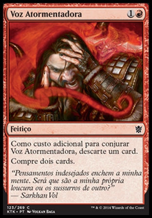 Voz Atormentadora / Tormenting Voice - Magic: The Gathering - MoxLand