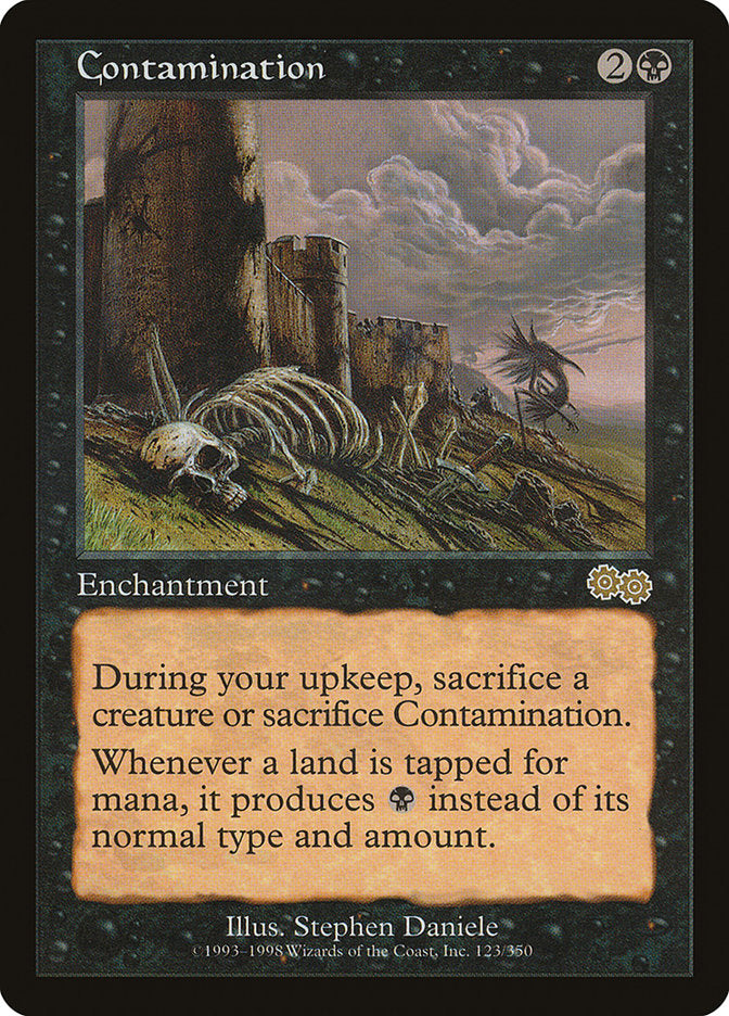 Contaminação / Contamination - Magic: The Gathering - MoxLand