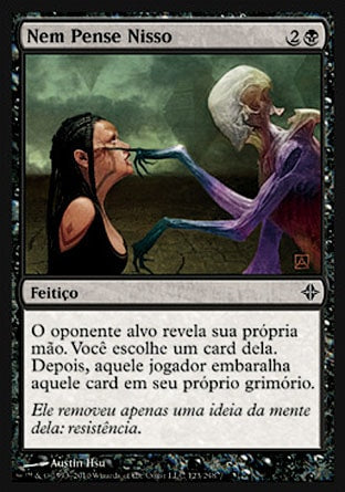 Nem Pense Nisso / Perish the Thought - Magic: The Gathering - MoxLand