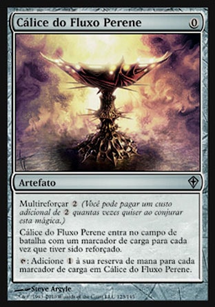 Cálice do Fluxo Perene / Everflowing Chalice - Magic: The Gathering - MoxLand