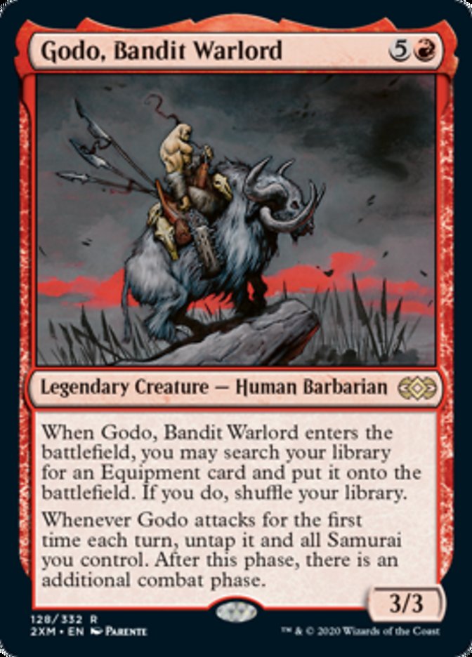 Godo, Bandido Senhor da Guerra / Godo, Bandit Warlord - Magic: The Gathering - MoxLand