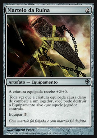 Martelo da Ruína / Hammer of Ruin - Magic: The Gathering - MoxLand