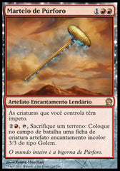 Martelo de Púrforo / Hammer of Purphoros - Magic: The Gathering - MoxLand