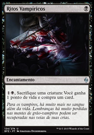 Ritos Vampíricos / Vampiric Rites - Magic: The Gathering - MoxLand