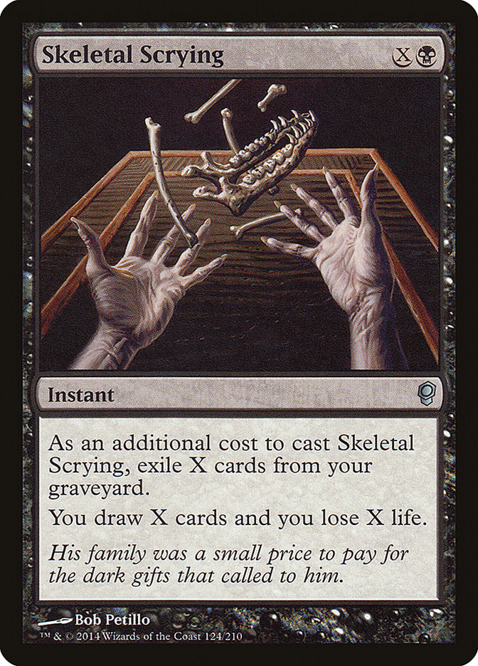 Osseomancia / Skeletal Scrying - Magic: The Gathering - MoxLand