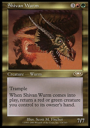 Vorme de Shiv / Shivan Wurm - Magic: The Gathering - MoxLand