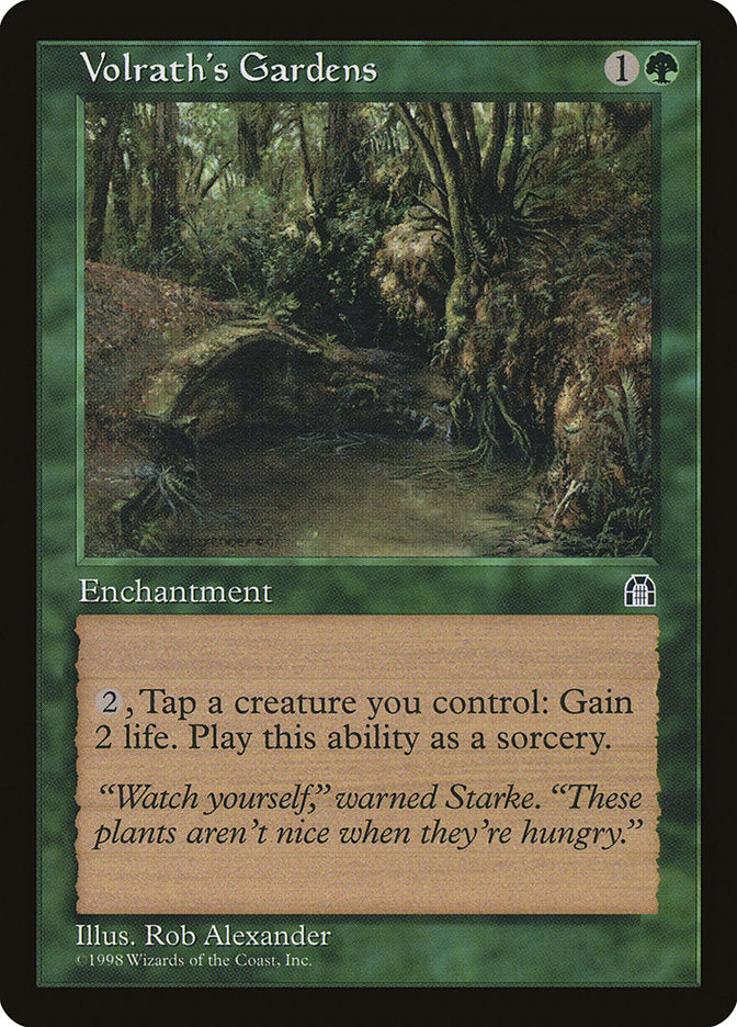 Jardins de Volrath / Volrath's Gardens - Magic: The Gathering - MoxLand