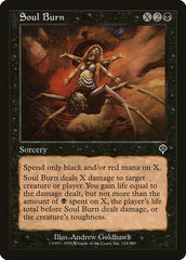 Queimadura da Alma / Soul Burn - Magic: The Gathering - MoxLand