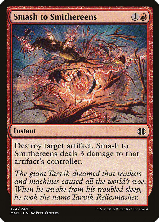 Reduzir a Cacos / Smash to Smithereens - Magic: The Gathering - MoxLand