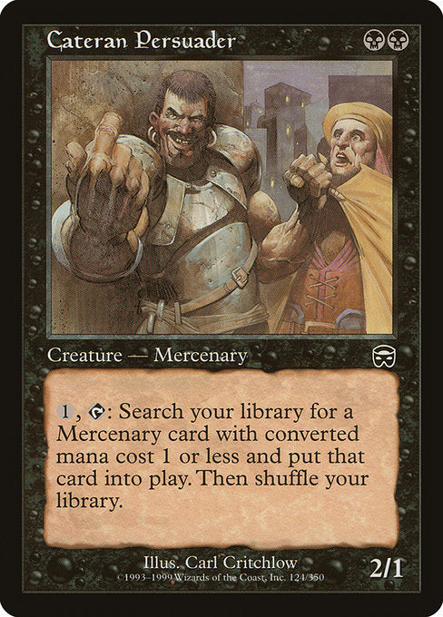 Persuasor Cateran / Cateran Persuader - Magic: The Gathering - MoxLand