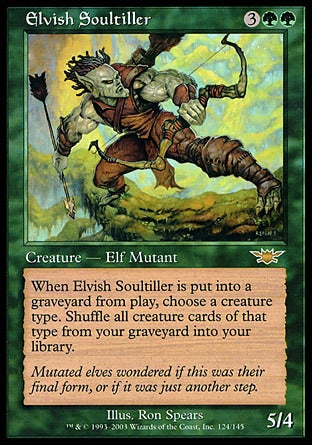 Lavrador de Almas Élfico / Elvish Soultiller - Magic: The Gathering - MoxLand