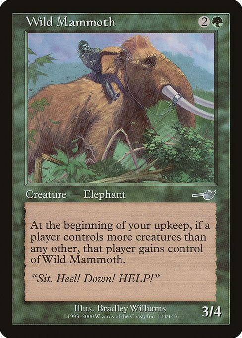 Mamute Selvagem / Wild Mammoth - Magic: The Gathering - MoxLand