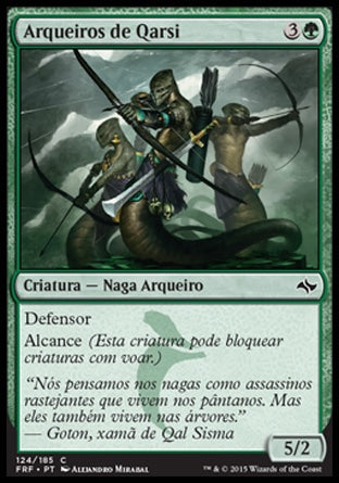 Arqueiros de Qarsi / Archers of Qarsi - Magic: The Gathering - MoxLand