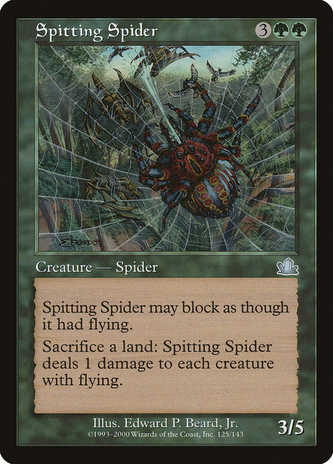 Aranha Cuspideira / Spitting Spider - Magic: The Gathering - MoxLand