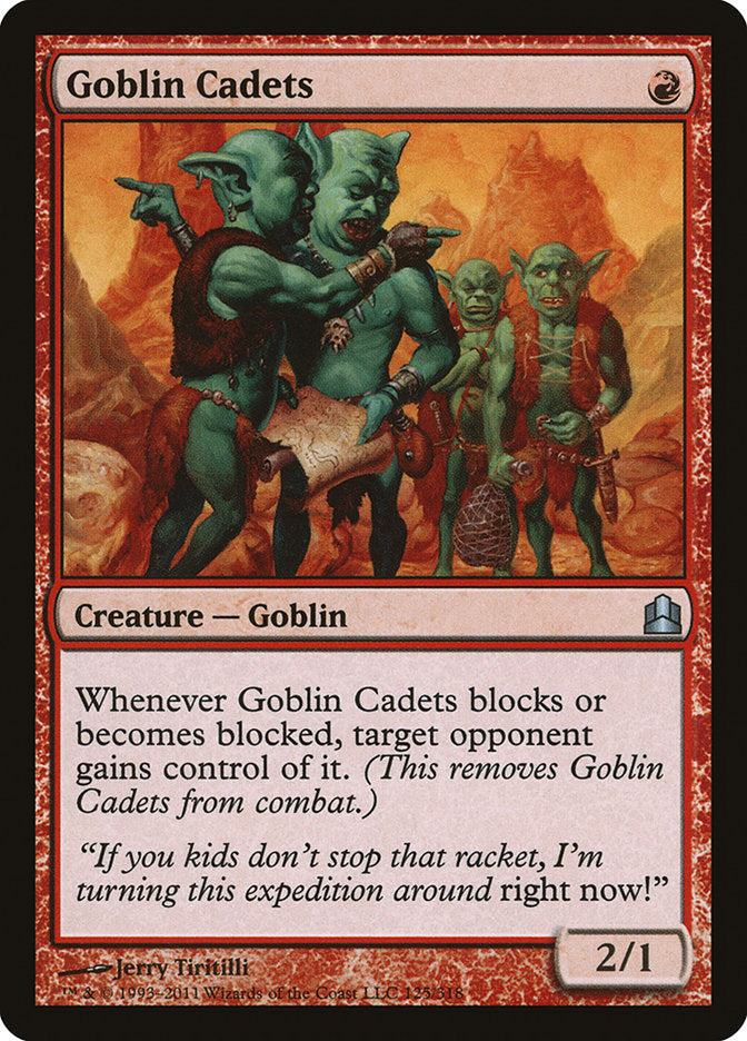 Cadetes Goblins / Goblin Cadets - Magic: The Gathering - MoxLand