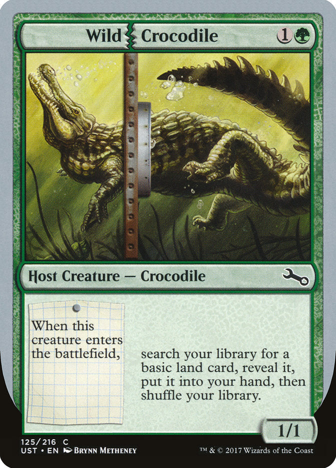 Wild Crocodile - Magic: The Gathering - MoxLand