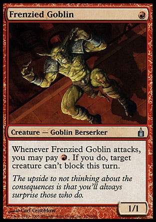 Goblin Ensandecido / Frenzied Goblin - Magic: The Gathering - MoxLand