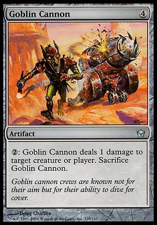 Canhão dos Goblins / Goblin Cannon - Magic: The Gathering - MoxLand