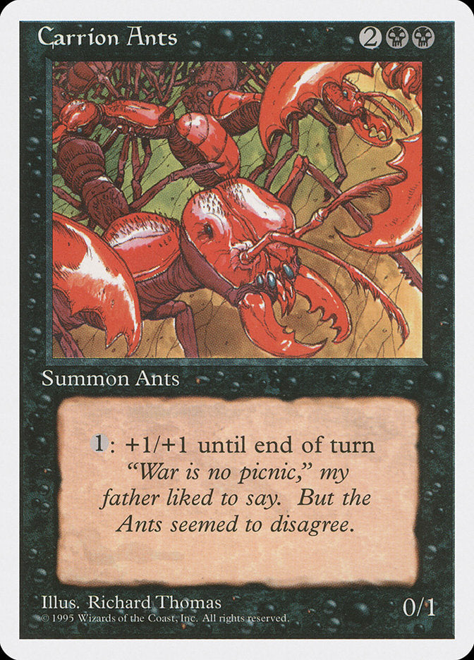 Formigas Carrieiras / Carrion Ants - Magic: The Gathering - MoxLand