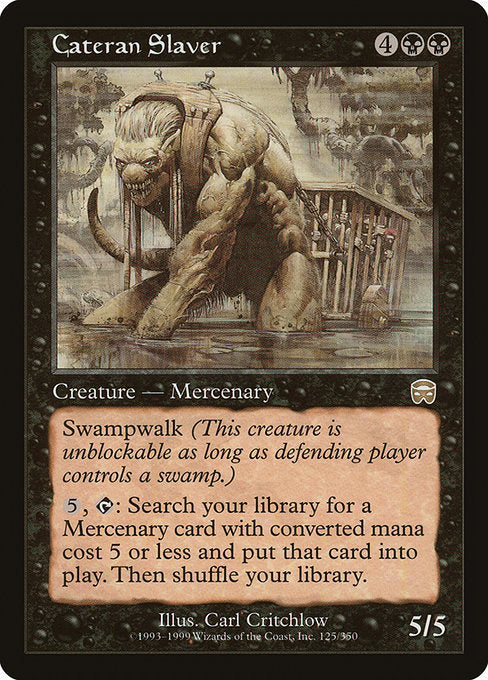 Escravagista Cateran / Cateran Slaver - Magic: The Gathering - MoxLand