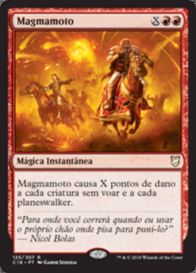 Magmamoto / Magmaquake - Magic: The Gathering - MoxLand