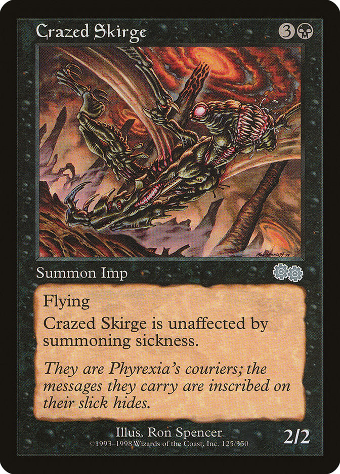 Eskirge Enlouquecido / Crazed Skirge - Magic: The Gathering - MoxLand