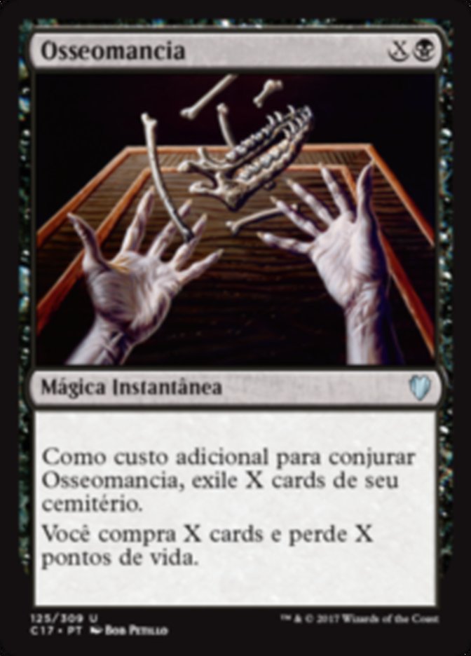 Osseomancia / Skeletal Scrying - Magic: The Gathering - MoxLand