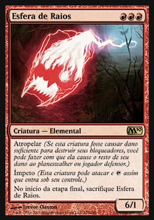 Esfera de Raios / Ball Lightning - Magic: The Gathering - MoxLand