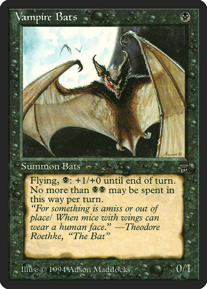 Morcegos Vampiros / Vampire Bats - Magic: The Gathering - MoxLand