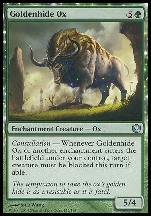 Boi do Couro Dourado / Goldenhide Ox - Magic: The Gathering - MoxLand