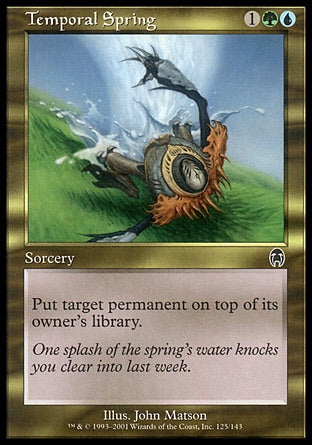 Fonte Temporal / Temporal Spring - Magic: The Gathering - MoxLand