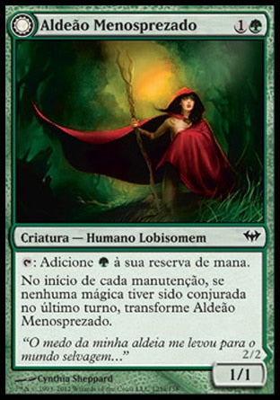 Aldeão Menosprezado / Scorned Villager - Magic: The Gathering - MoxLand