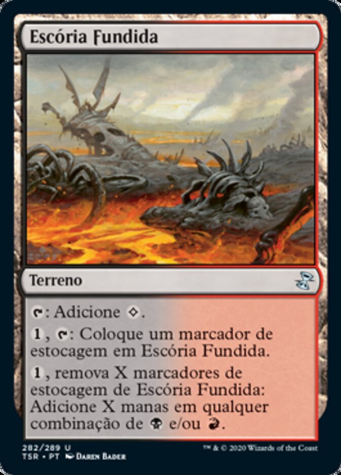 Escória Fundida / Molten Slagheap - Magic: The Gathering - MoxLand