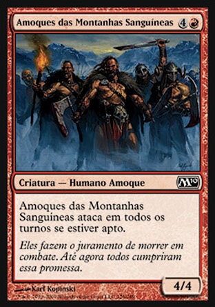 Amoques das Montanhas Sanguíneas / Berserkers of Blood Ridge - Magic: The Gathering - MoxLand