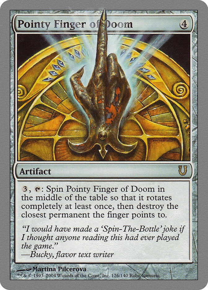 Pointy Finger of Doom - Magic: The Gathering - MoxLand