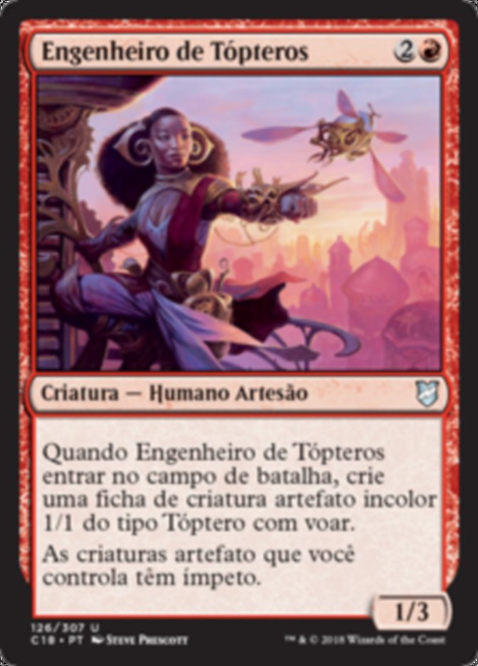 Engenheiro de Tópteros / Thopter Engineer - Magic: The Gathering - MoxLand