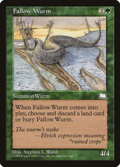 Vorme Alqueivador / Fallow Wurm - Magic: The Gathering - MoxLand