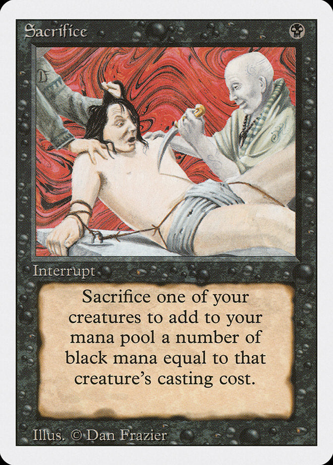 Sacrifice / Sacrifice - Magic: The Gathering - MoxLand