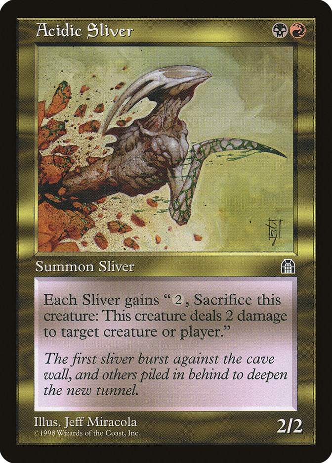 Fractius Acídico / Acidic Sliver - Magic: The Gathering - MoxLand