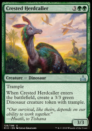 Convocador da Manada Cristado / Crested Herdcaller - Magic: The Gathering - MoxLand