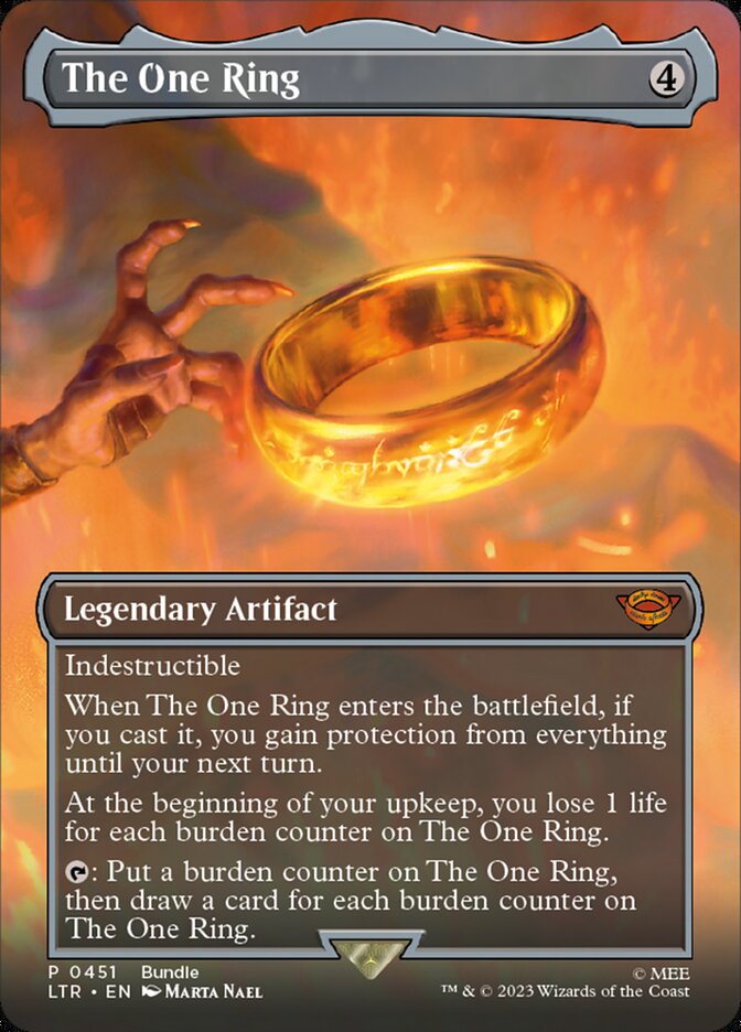 O Um Anel / The One Ring - Magic: The Gathering - MoxLand