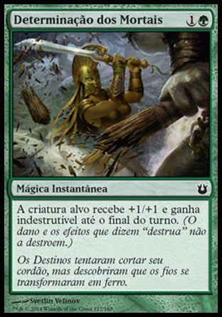 Determinação dos Mortais / Mortal's Resolve - Magic: The Gathering - MoxLand