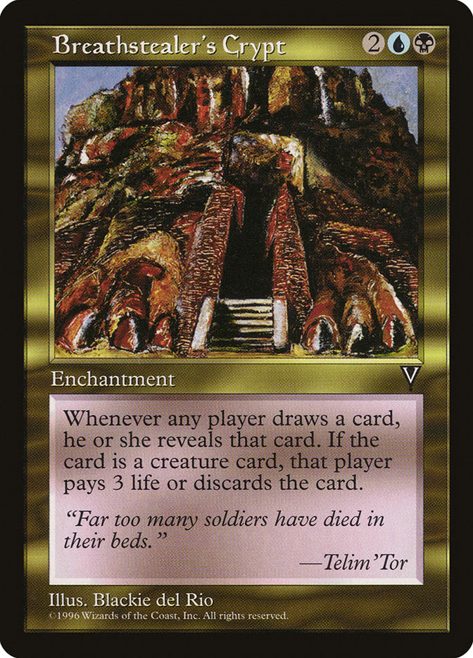 Cripta do Ladrão de Fôlego / Breathstealer's Crypt - Magic: The Gathering - MoxLand