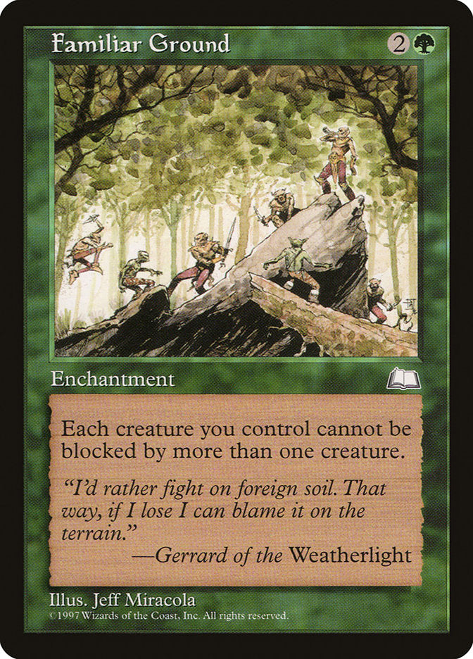 Solo Familiar / Familiar Ground - Magic: The Gathering - MoxLand