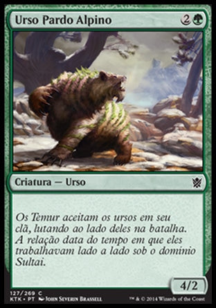 Urso Pardo Alpino / Alpine Grizzly - Magic: The Gathering - MoxLand